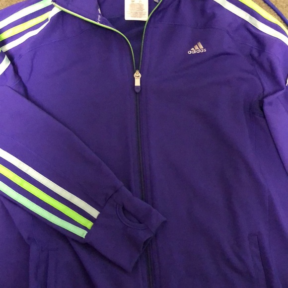Purple adidas sweater - Picture 4 of 6